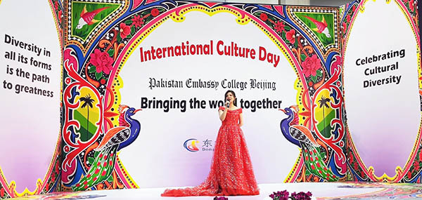 艺术家王昱玺出席巴基斯坦国际文化日活动
